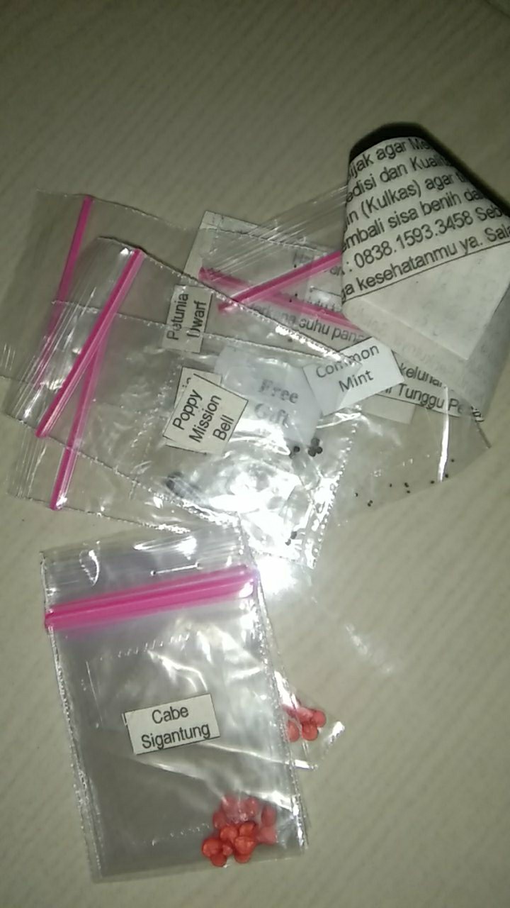 Bu1/5 - Benih Biji Bibit Unggul Kemasan Seribu Ecer Repack Bunga California Poppy Orange