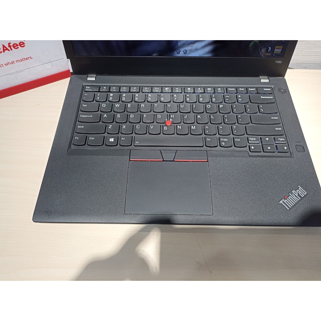 LAPTOP MURAH LENOVO THINKPAD T480 INTEL I5 8350U 16GB 512GB  FHD WIN10PRO TERLARIS