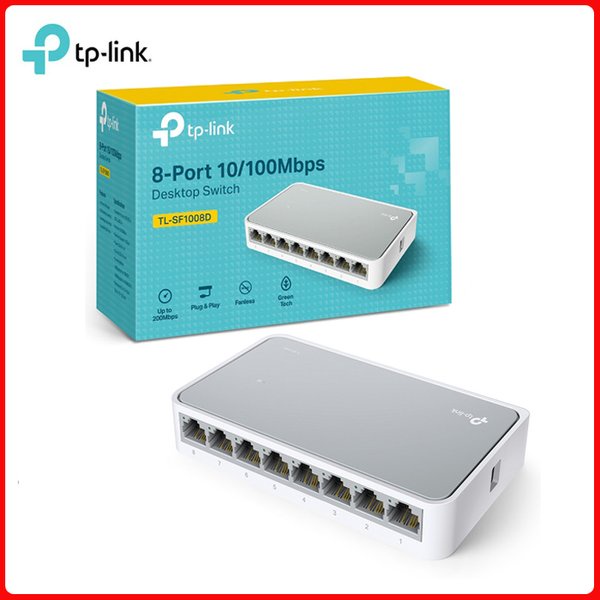 SWITCH HUB TP-LINK 5 Port TL-SF1005D// 8 Port TL- SF1008D 10/100Mbps TP-LINK Network LAN