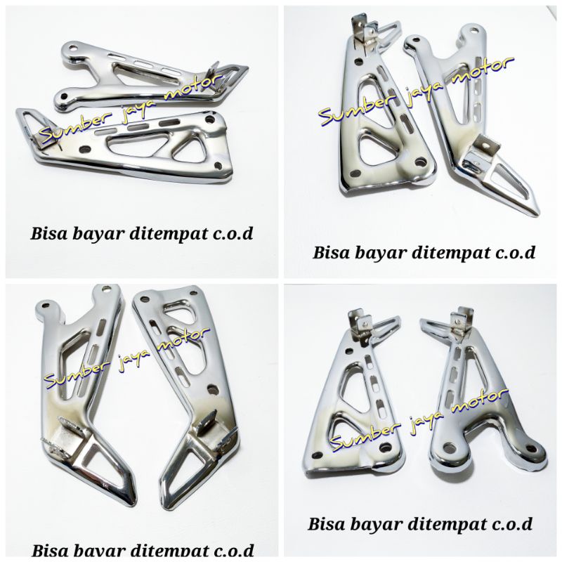 dudukan step belakang croom krom rx king lama rx king master rxs rxk