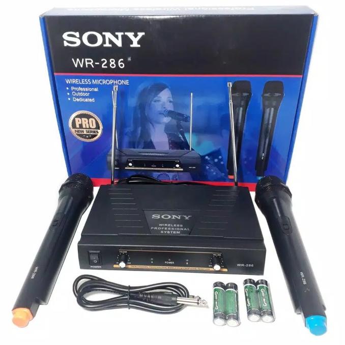Mic Sony Wr 286 / Microphone Wireless Sony Wr-286 / Mic Sony Wr286