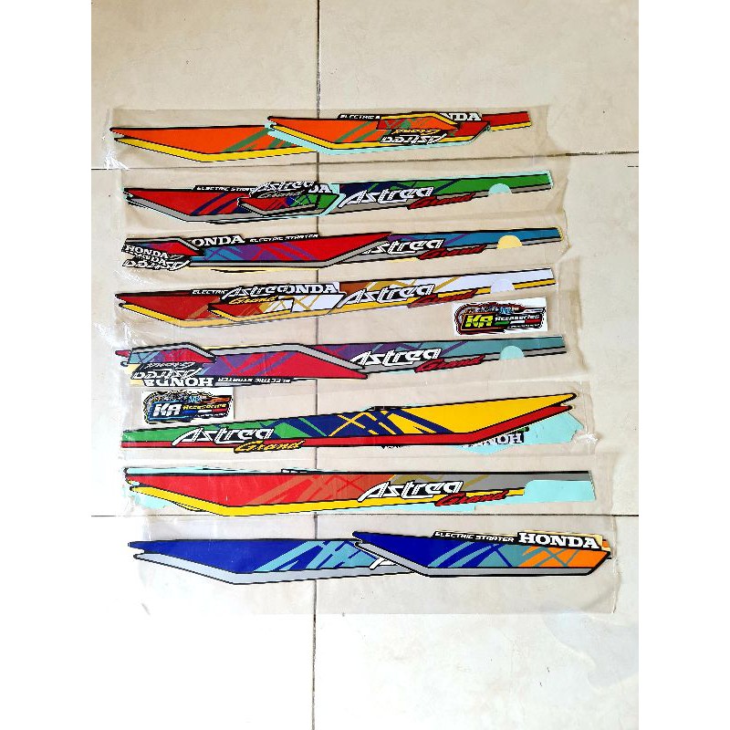 Striping stiker astrea grand bulus 93 striping stiker body astrea grand bulus 93