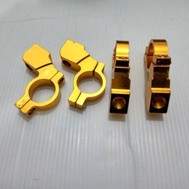 Dudukan Spion Clem Klem Ring Spion Master Rem Tanpa Dudukan Stang Fatbar Stang Jepit DRAT HONDA
