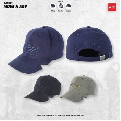 TOPI REI OUTDOOR GEAR MOVE AND ADV T6620 ORIGINAL - BEST SELLER BDG