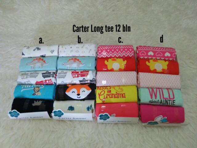 Long Tee 5in1/ kaos bayi 5in1 lengan panjang, baju bayi import