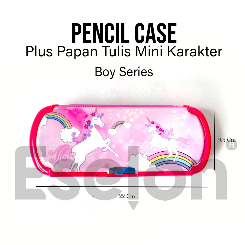 Kotak pensil magnet papan whiteboard+spidol karakter XU-6605-4
