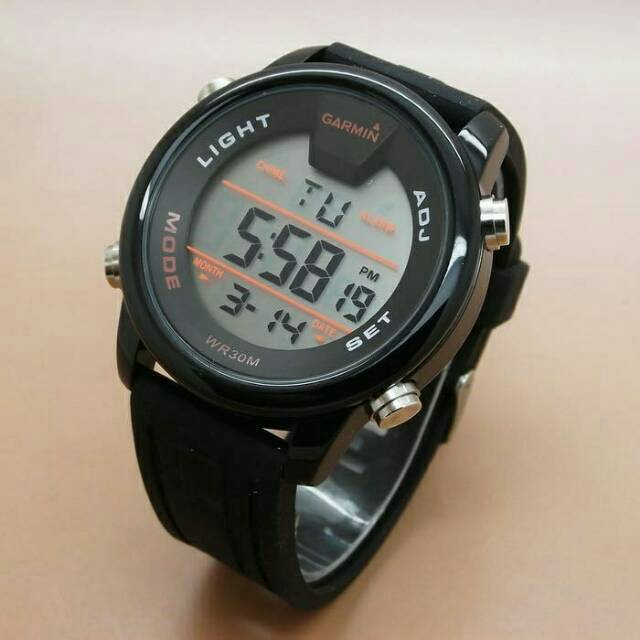 JAM TANGAN PRIA WATERRESIST GARMIN SUPER