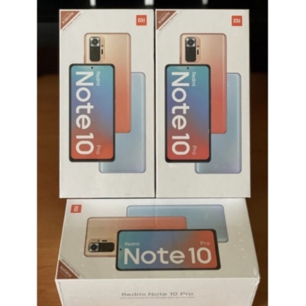 XIOMI REDMI NOTE 10PRO 8/128 BARU GARANSI RESMI TAM