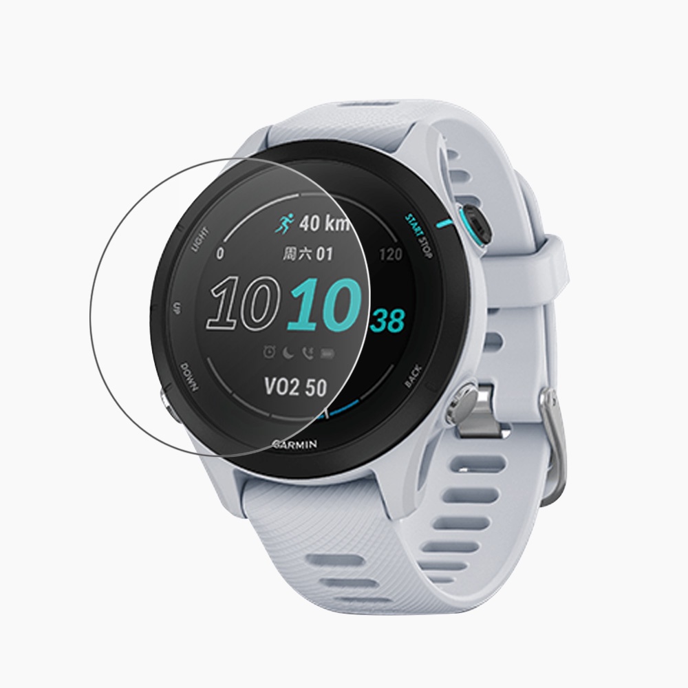 1pc Pelindung Layar Tempered Glass 9H Anti Gores Untuk Smartwatch Garmin Forerunner 255S