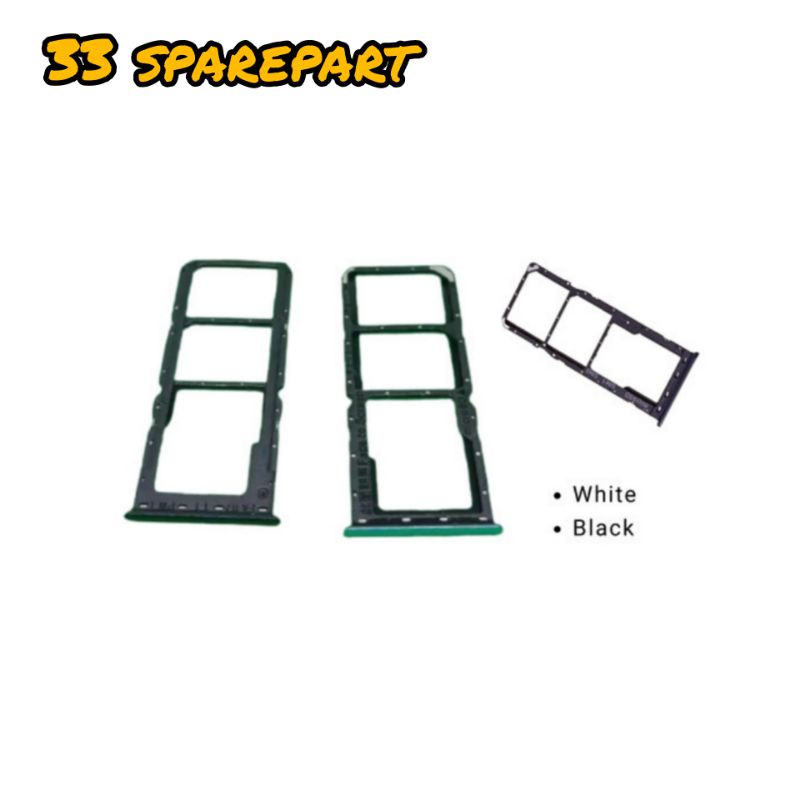 SIMLOCK / SIMTRAY / SLOT SIM / TEMPAT KARTU OPPO A52 2020 / A92 2020 ORIGINAL