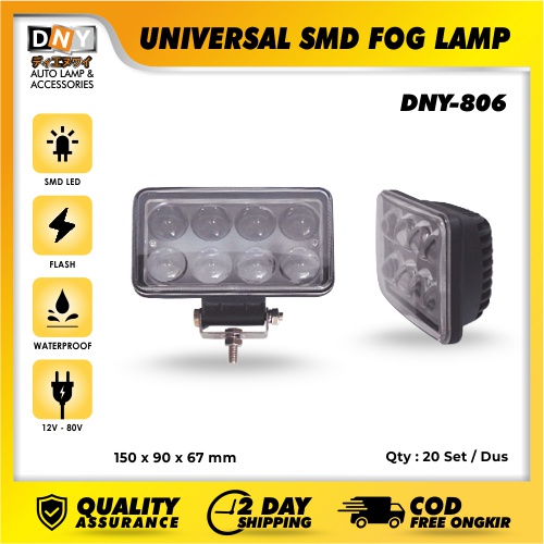 Fog Lamp Universal DNY Smd 8 Titik New