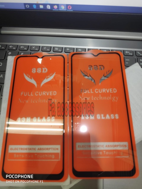 Tempered Glass 5D Full Lem oppo A31 a31 2020 HITAM SCREEN GUARD FULL GLUE