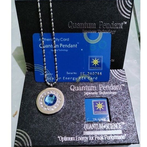 Grosir [TERLARIS]1SET KALUNG KESEHATAN QUANTUM Bio Energy - Gelang + Kalung+ Box + Sertifikat Card Original - COD