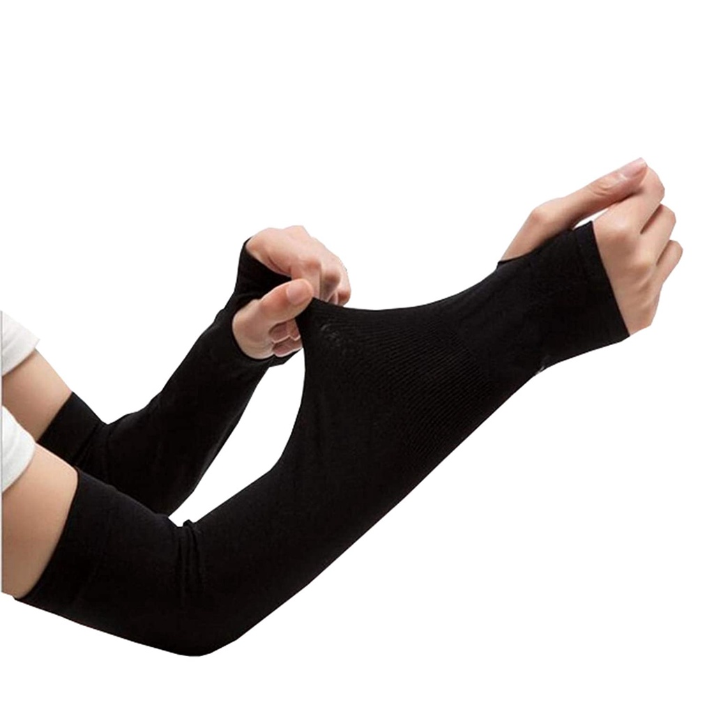 MANSET TANGAN OUTDOOR LETS SLIM AQUA X COOL / PELINDUNG LENGAN ANTI UV / ARM SLEEVE / LONG SLEEVE-2