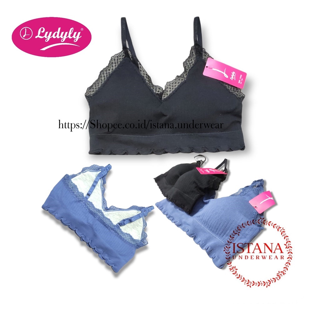 BH BRALLETE BRA SPORT ORI LYDYLY BAHAN STRECH MODEL FASHION BLOUSE