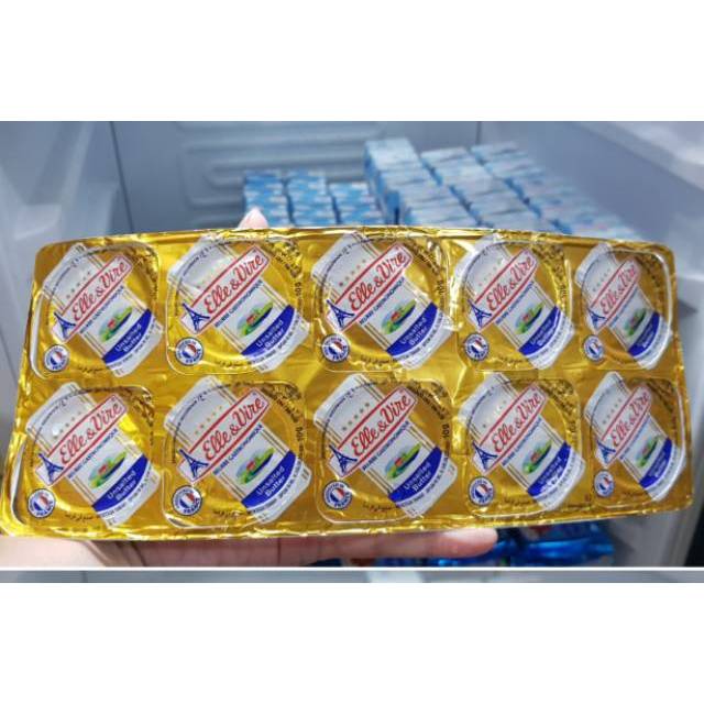 

Elle Vire Unsalted Butter 10grx10pcs FREE Kontainer / Mentega mpasi