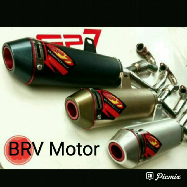 Knalpot Gp7 Klx D Tracker 150 - Knalpot Klx Gp 7 CNC Asli Di Jamin