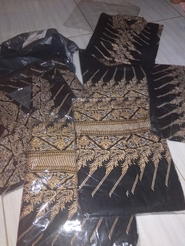 Couple Keluarga Ayah Ibu Dan Anak-couple Batik Ori Ndoro Jowi