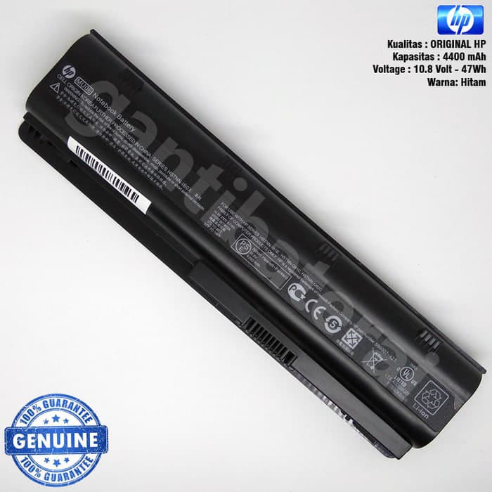 Baterai batre ORIGINAL Laptop HP 1000 Series HP1000 Battery MU06