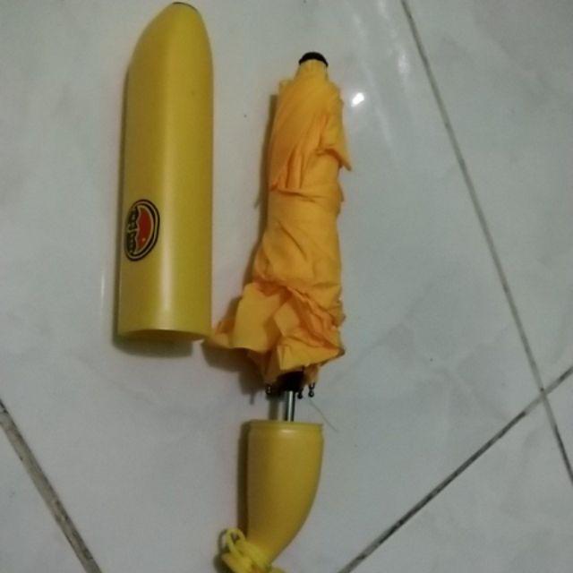Payung Pisang Banana Umbrella Ume0007cover Hujan Pelindung Unik Lucu Murah Bagus Anti Uv Murah