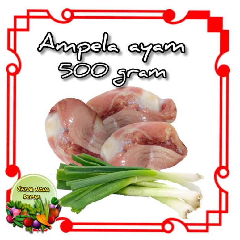 

ampela ayam segar 500 gram