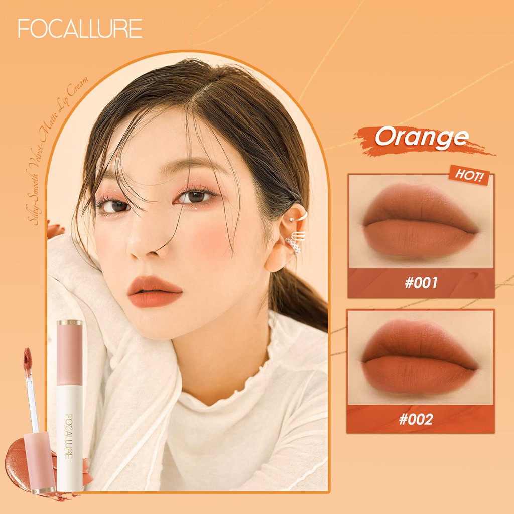 Fashion Fair - Focallure Velvet - Matte Lip Glaze | FA196 Velvet Smooth LipGlaze