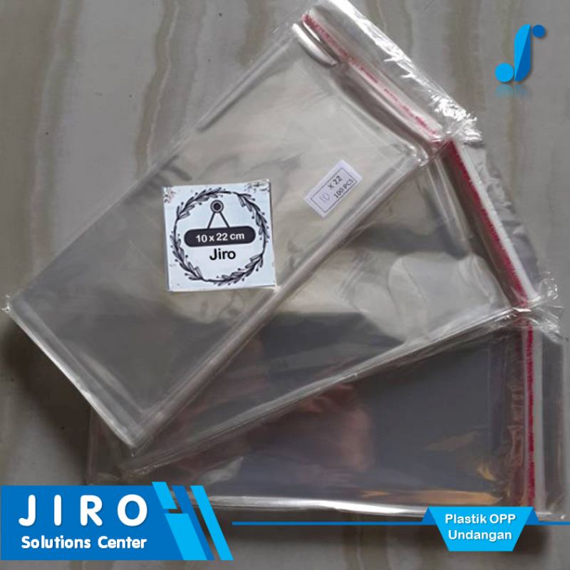 

Plastik OPP Undangan 10 x 22 cm