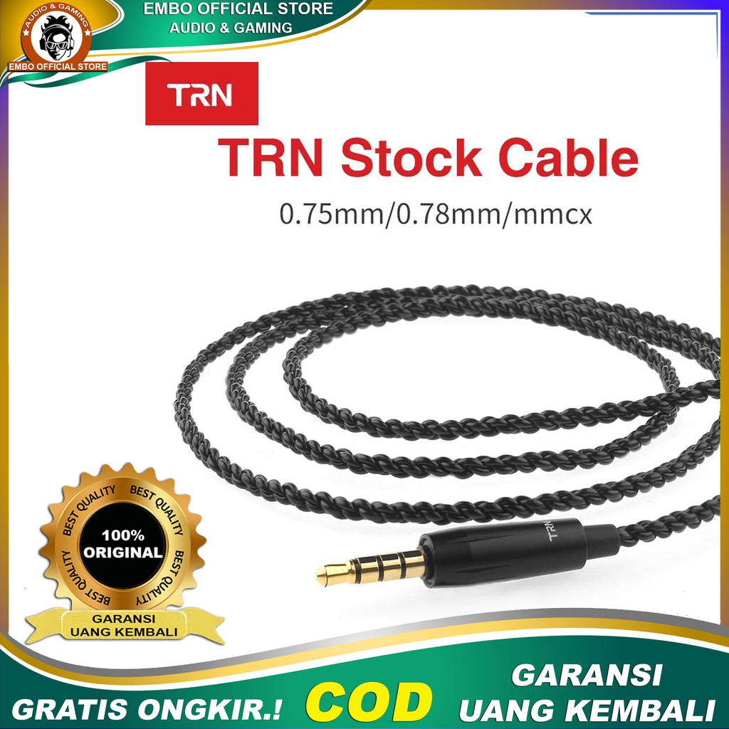 TRN A1 Stock Cable Kabel Earphone Headphone Headset Upgrade Kabel Pengganti TRN KZ CCA TFZ