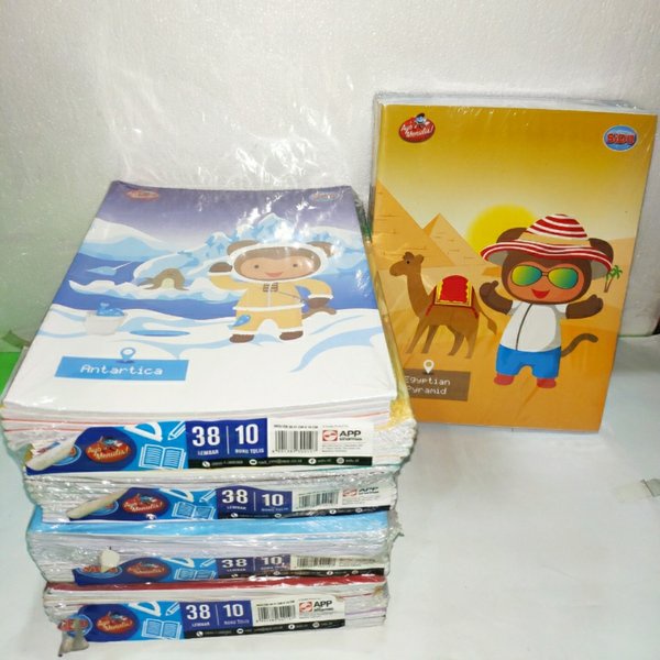 

BUKU TULIS SIDU 38 LBR ISI 10 BUKU