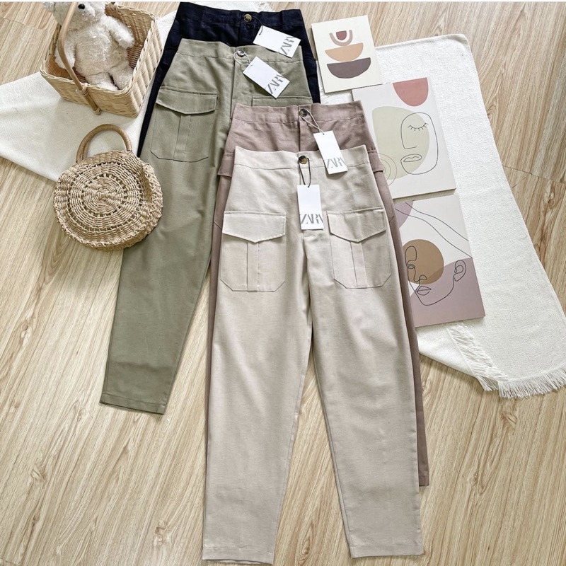 MENAL LINEN PANTS 2257