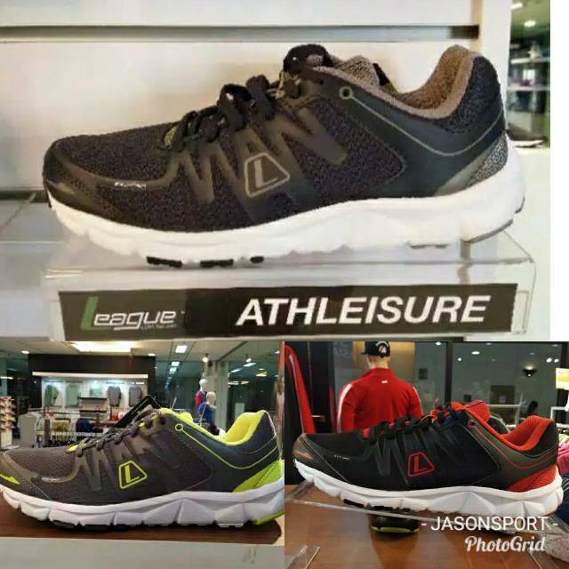 Sepatu league new volkov m running shoes pria sneakers cowo murah original