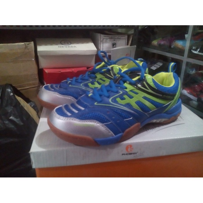 sepatu badminton PHOENIX blue