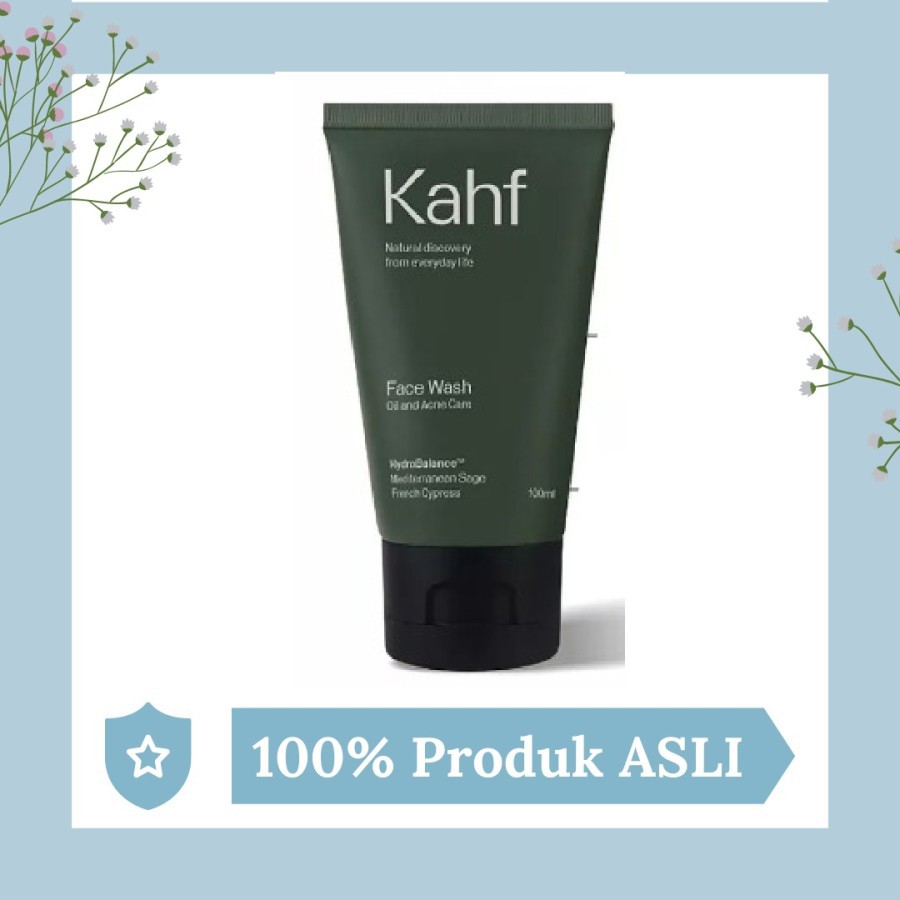 Kahf face wash brightening//acne//scrub 100ml