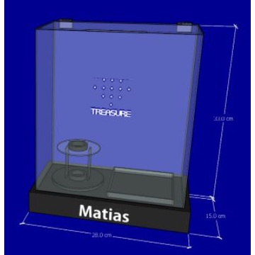 Lightstick TREASURE / Box Lightstick TREASURE / Lightstick TREASURE x BOX / Box LIghtstick TREASURE 