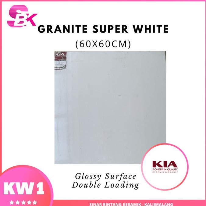 GRANIT Granit 60x60 Super White KIA