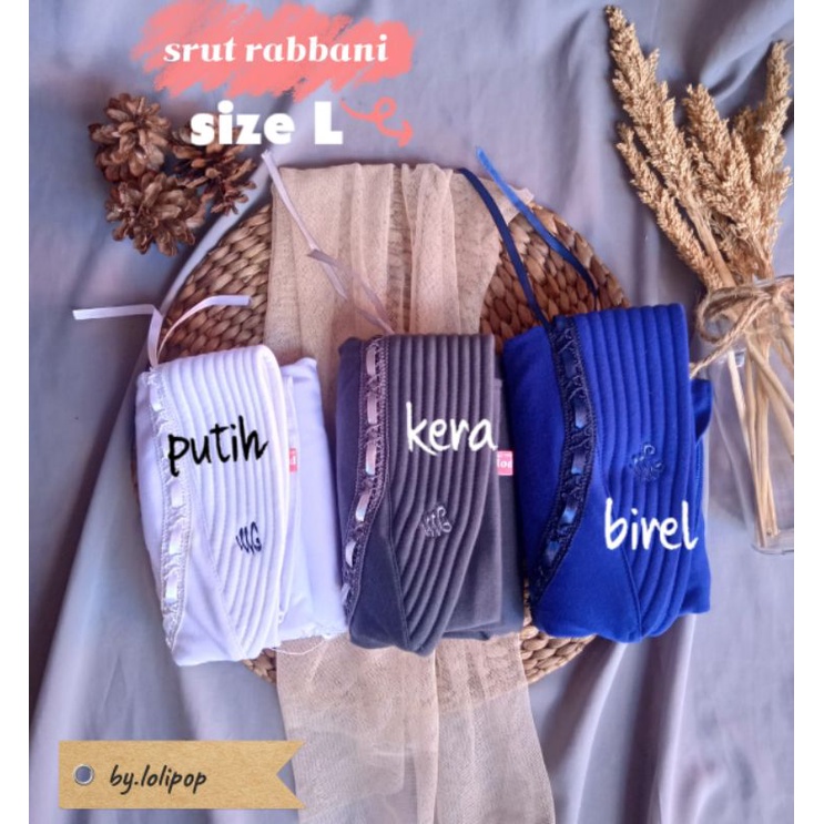 Hijab sekolah srut Rabbani L