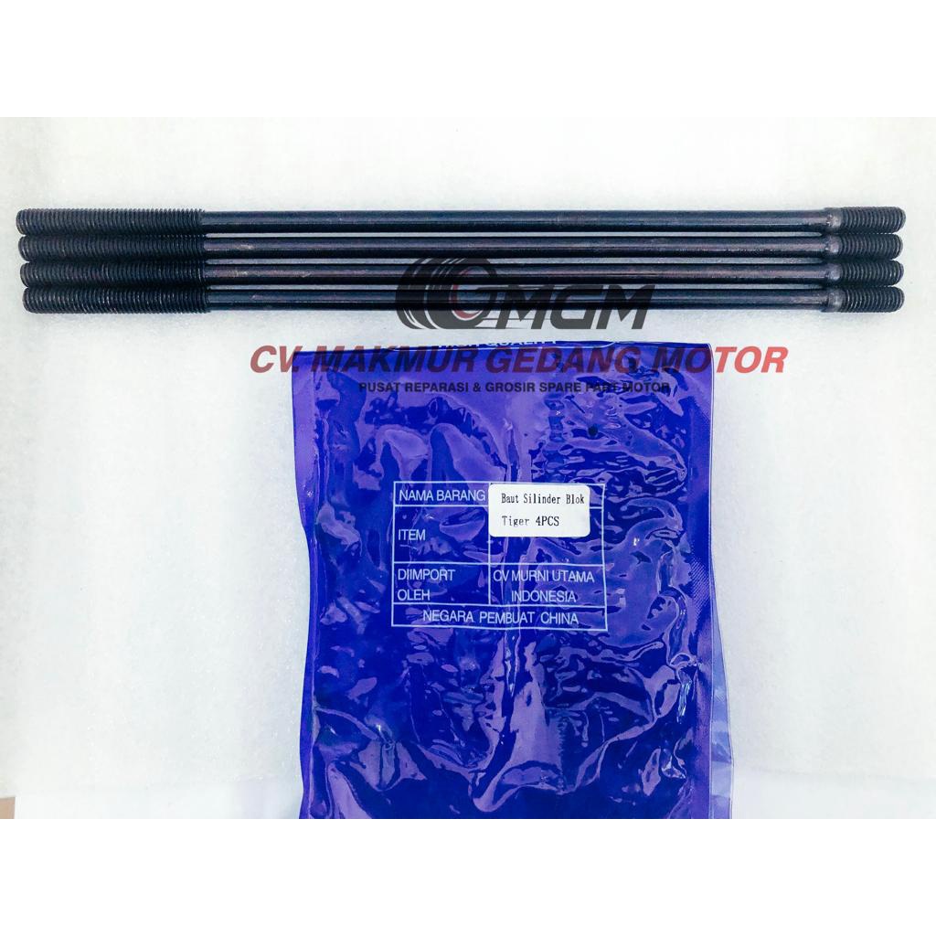 EDO BAUT SUNDUK CYLINDER BLOK TIGER VARIASI (4 PCS)