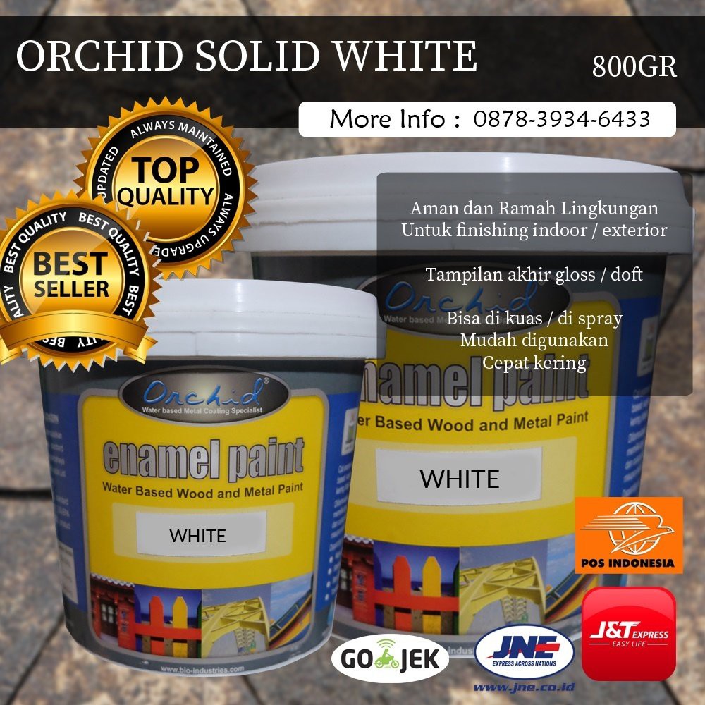 

Cat Besi Orchid Solid White Limited
