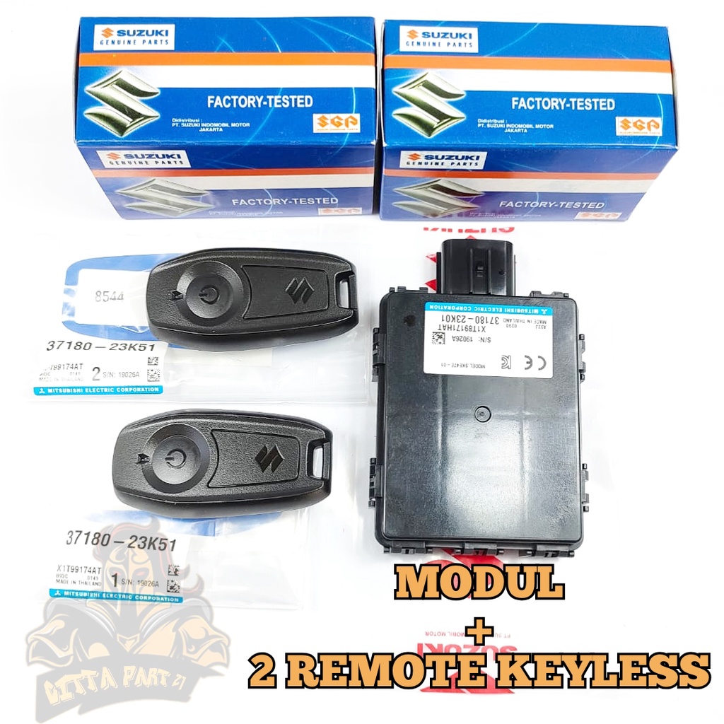 REMOTE KEYLESS PLUS MODUL SET GSX R150 ASLI SUZUKI SGP KUALITAS ASLI ORIGINAL SUZUKI SGP BERFUNGSI DENGAN BAIK TINGGAL DIKONEK AWET DAN DIJAMIN MANTAP REMOTE KEYLESS + MODUL GSX R150