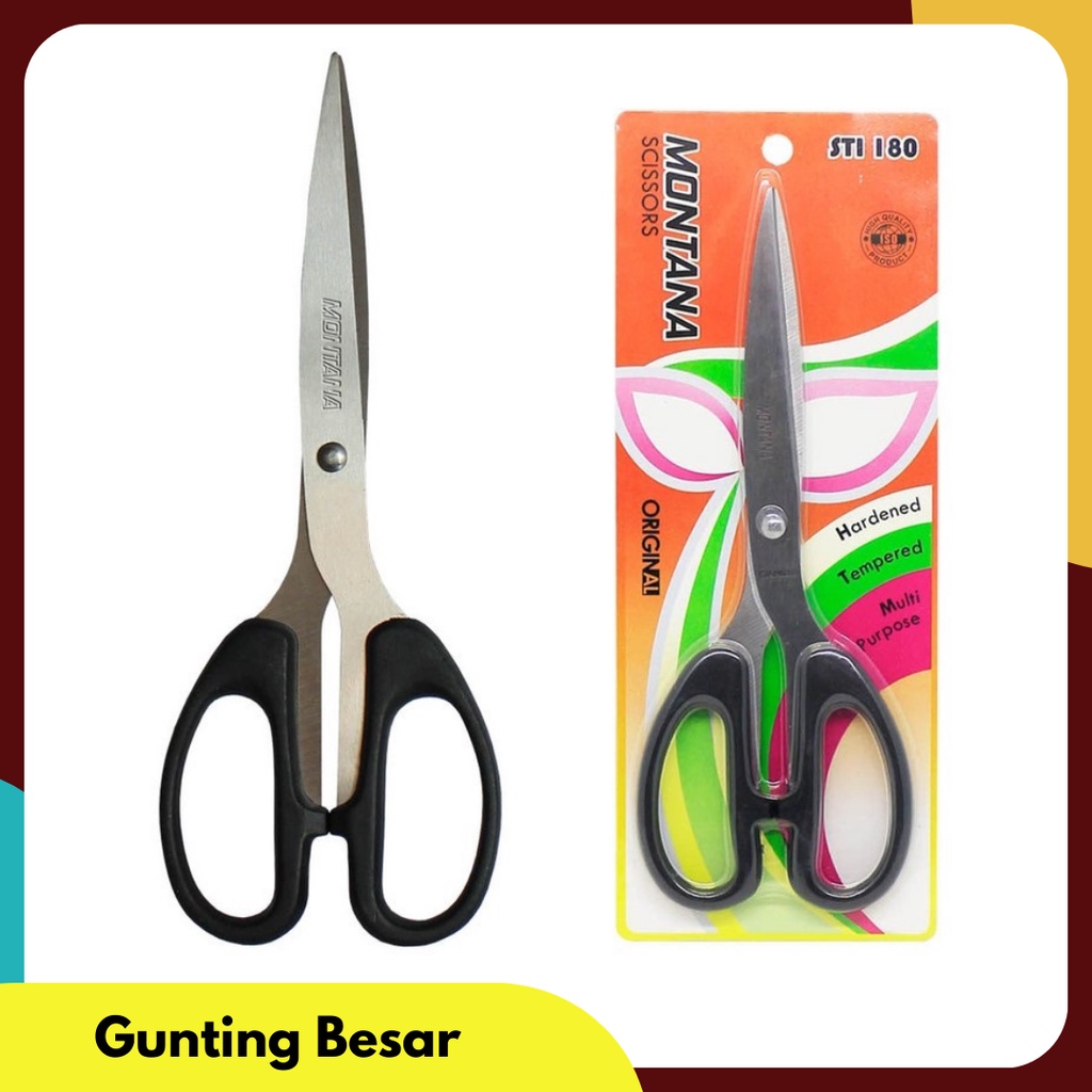 

Gunting Besar 8 Inch Stainless Steel Scissors 20 cm Serbaguna