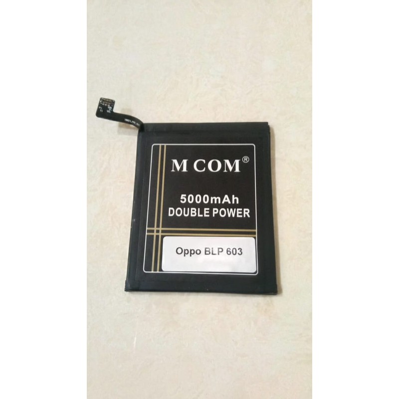 Battery Batre Baterai Double Power Mcom Oppo BLP603 BLP-603 R7S