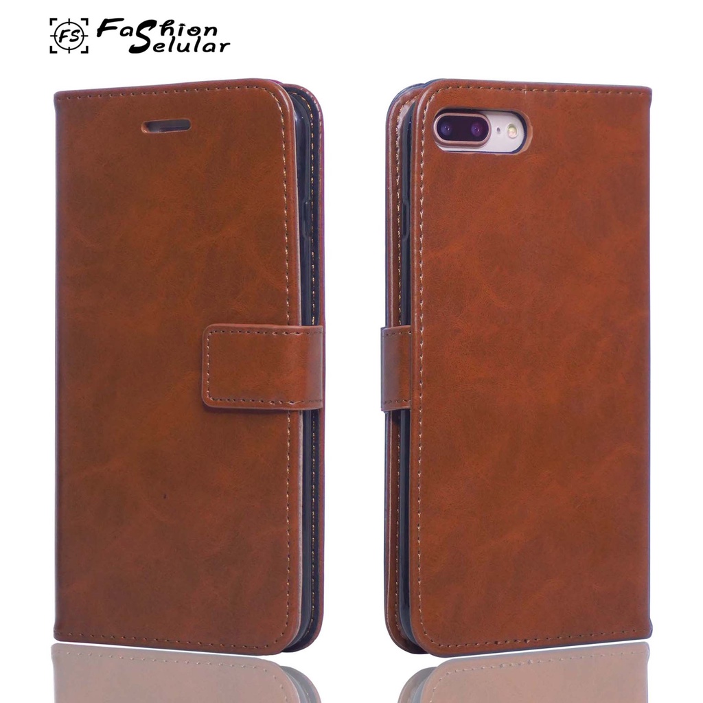 Casing Samsung A02S | A14 5G | S21 Ultra Flip Case/ Flip Cover Sarung Kulit Leather FS Bluemoon