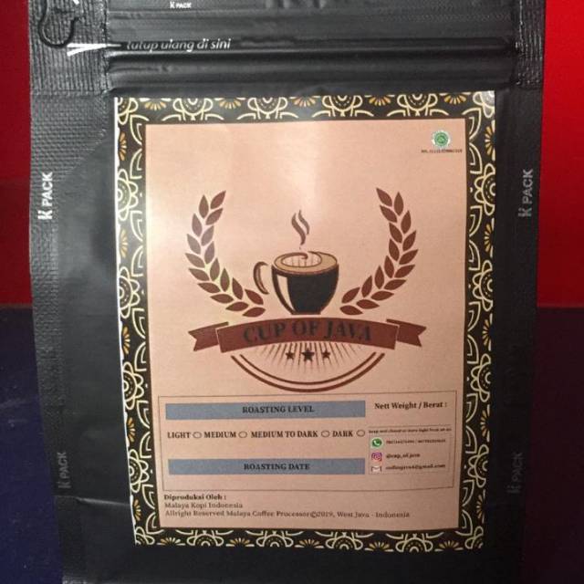 

Kopi bubuk honey 100 gram