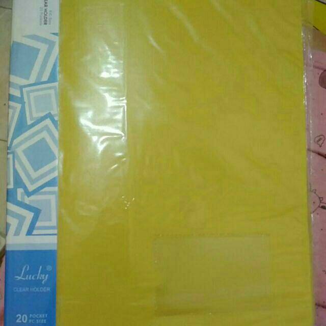 

Map dokumen keeper / clear holder isi 20 /40