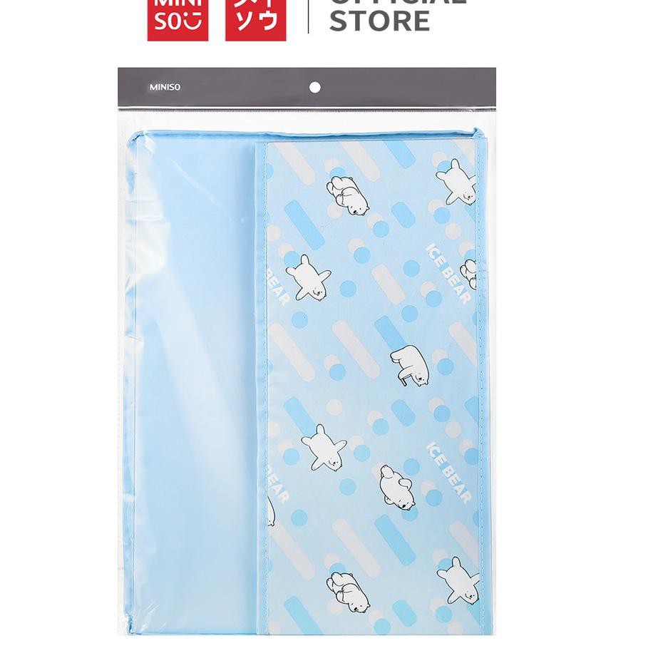 SUPER PREMIU MINISO We Bare Bears Rak Box Kain Serbaguna Storage Kain Dengan Tutup Kecil Rak Penyimp
