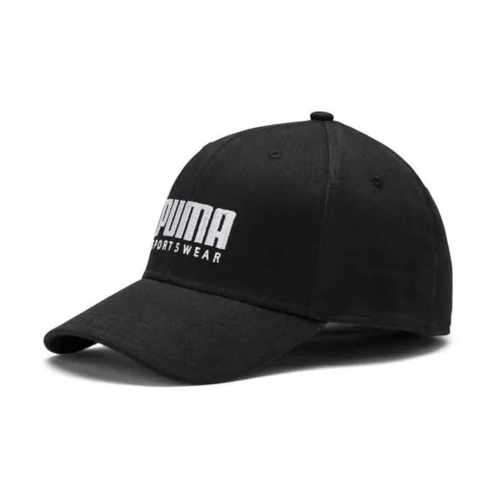 Topi Puma Stretchfit BB Cap Hitam Black Original