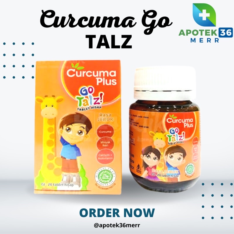 CURCUMA PLUS GO TALZ 20 tablet hisap