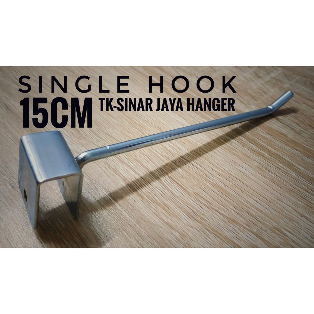 Single hook 15cm full