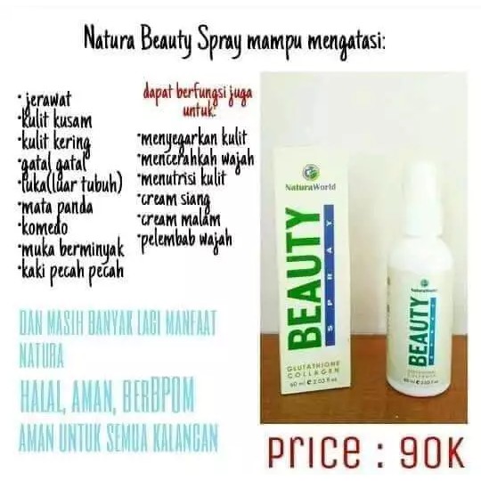 NATURA BEAUTY SPRAY/BEAUTY SPRAY NATURA