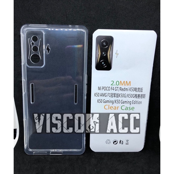 Silicone bening Mi Poco F4 GT / clear case Redmi K50 / K50 gaming